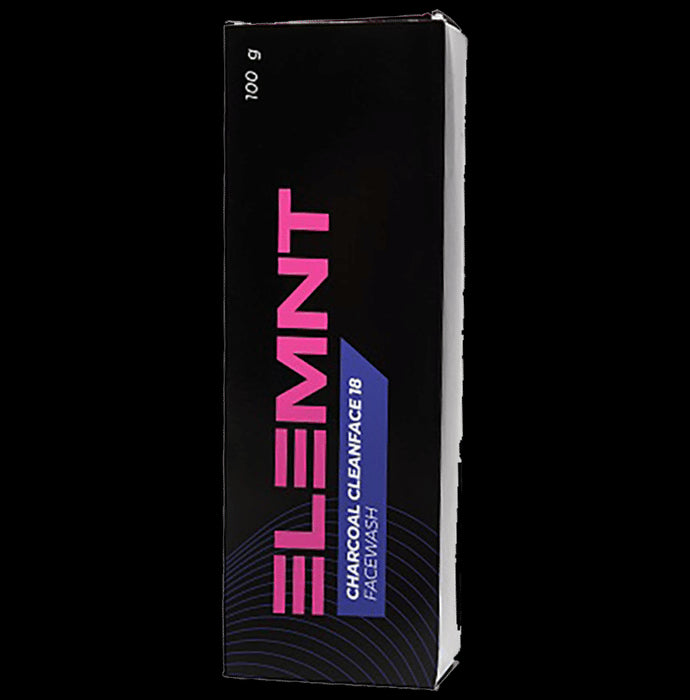 Elemnt Charcoal Cleanface 18 Face Wash - Classic Derma