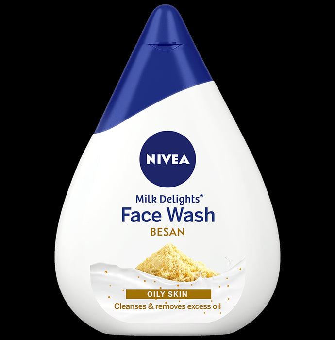 Nivea Milk Delights Besan Oily Skin Face Wash - Classic Derma