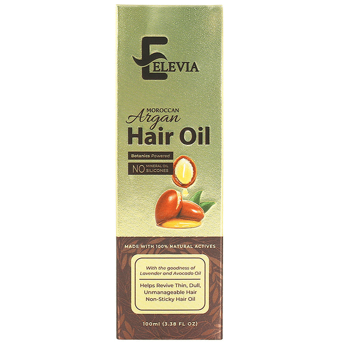 Elevia Moroccan Argan Hair Oil - Classic Derma