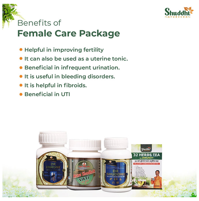 Shuddhi Ayurveda Female Care Package