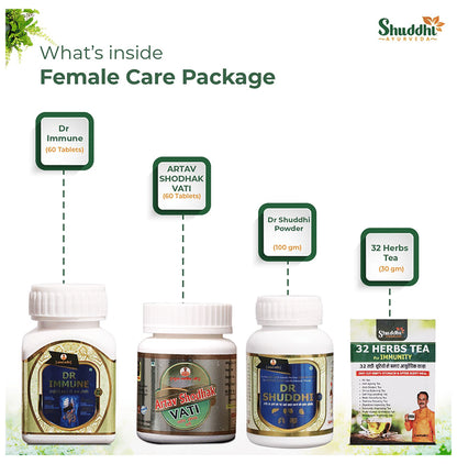 Shuddhi Ayurveda Female Care Package