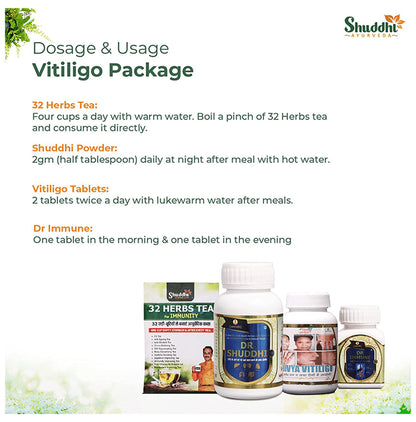 Shuddhi Ayurveda Vitiligo Package