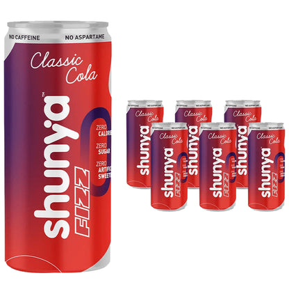 Shunya Fizz (300ml Each) Classic Cola