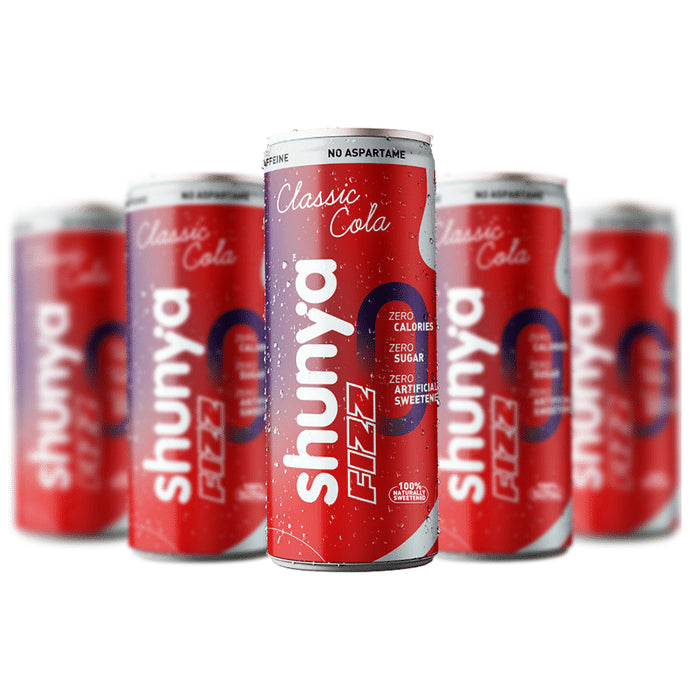 Shunya Fizz (300ml Each) Classic Cola - Classic Derma