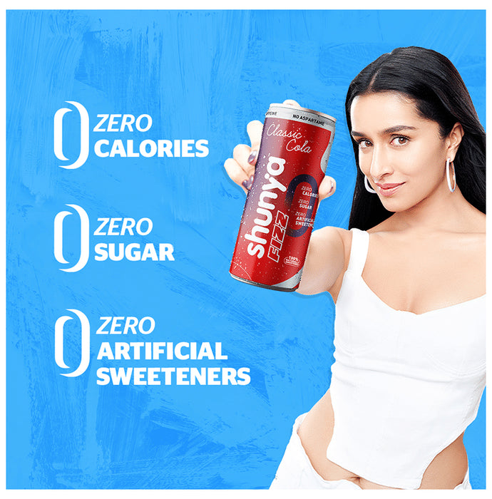 Shunya Fizz (300ml Each) Classic Cola