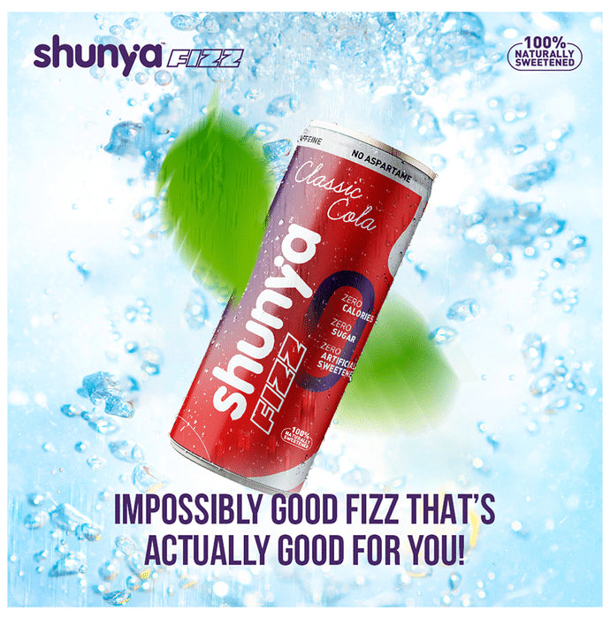 Shunya Fizz (300ml Each) Classic Cola