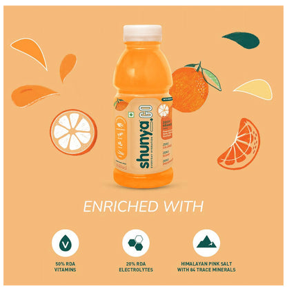 Shunya Go Everyday Hydration Drink (300ml Each) Zesty Orange