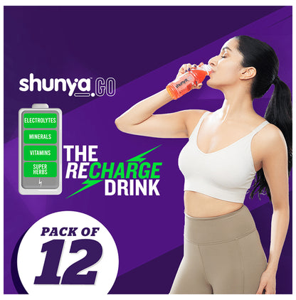 Shunya Go Everyday Hydration Drink (300ml Each) Zesty Orange