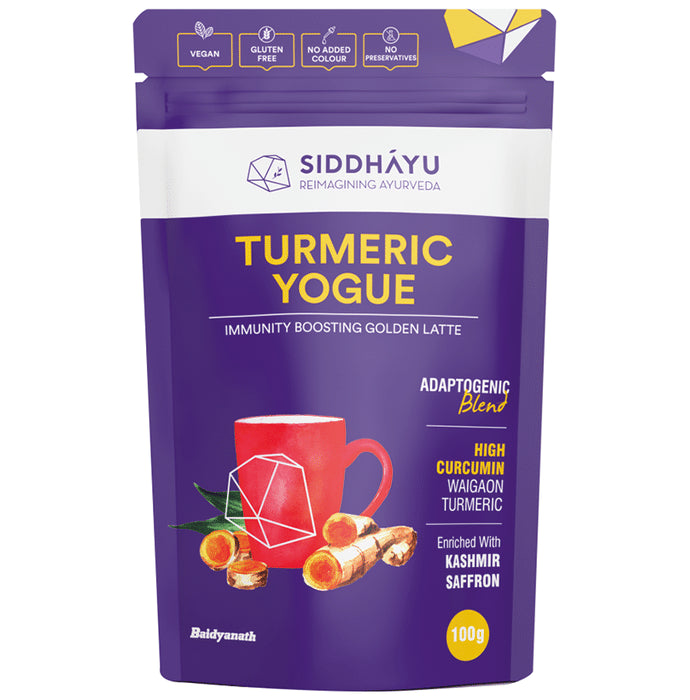 Siddhayu Turmeric Yogue Immunity Boosting Golden Latte - Classic Derma