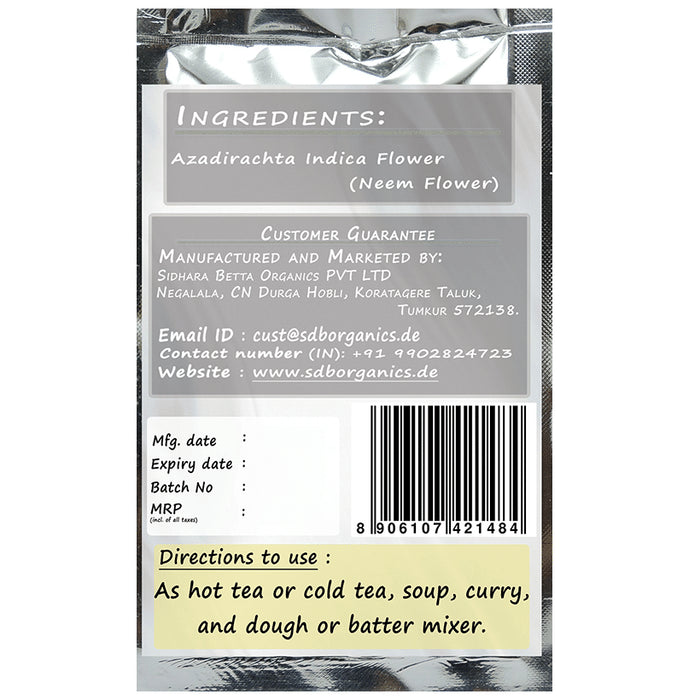 Sidhara Betta Herbals Azadirachta Indica Flower Powder