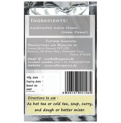 Sidhara Betta Herbals Azadirachta Indica Flower Powder