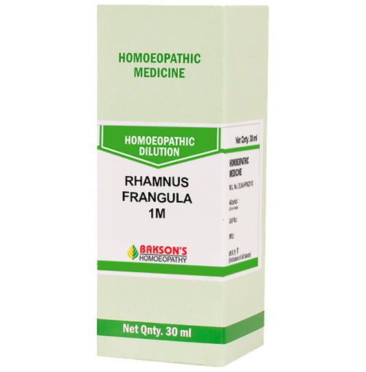 Bakson's Homeopathy Rhamnus Frangula Dilution 1M - Classic Derma