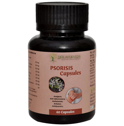 Sifa Ayurveda Psoriasis Capsule - Classic Derma