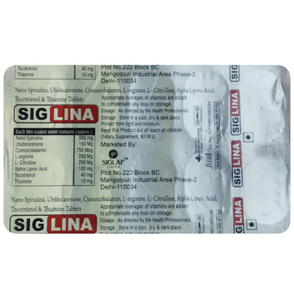 Siglina Tablet (10 Each)