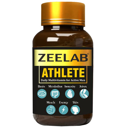 Zeelab Athlete Daily Multivitamin For Active Men Capsule - Classic Derma