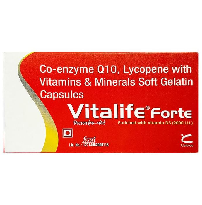Vitalife Forte Soft Gelatin Capsule - Classic Derma