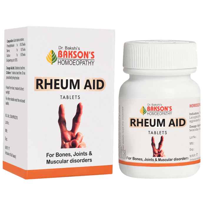 Bakson's Homeopathy Rheum Aid Tablet - Classic Derma