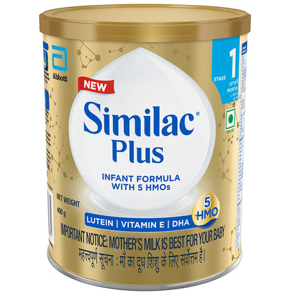 Similac Plus Stage 1 Infant Formula (Up to 6 months) Powder - Classic Derma