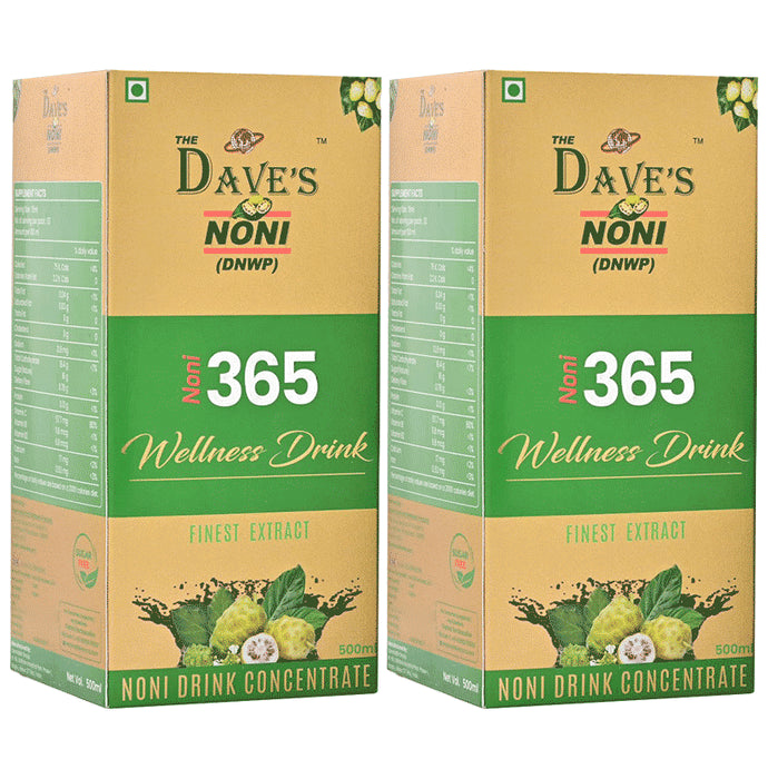 The Dave's Noni 365 Wellness Drink (500ml Each) - Classic Derma