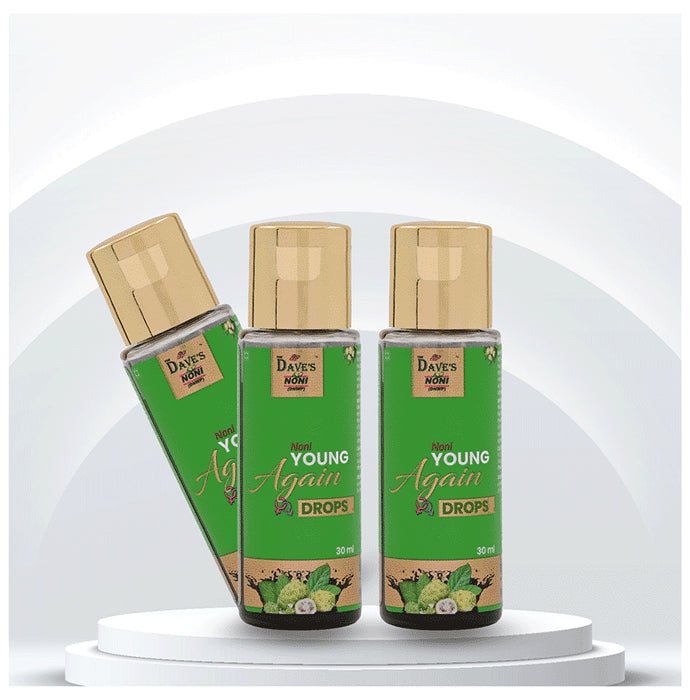 The Dave's Noni Young Again Drops for Females (30ml Each)