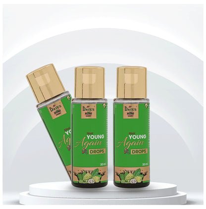 The Dave's Noni Young Again Drops for Females (30ml Each)