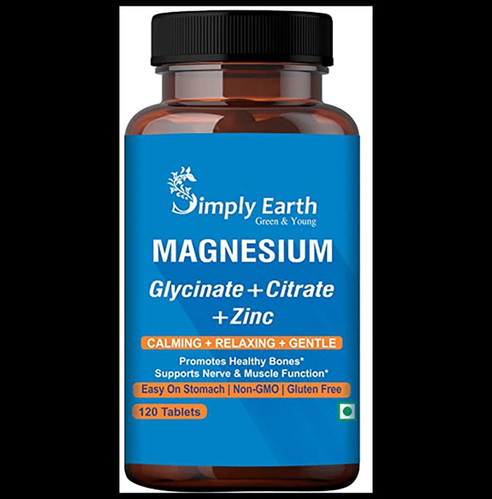 Simply Earth Magnesium Glycinate Tablet - Classic Derma