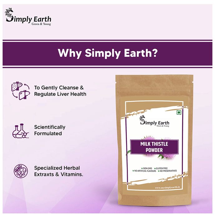 Simply Earth Milk Thistle Powder Powder
