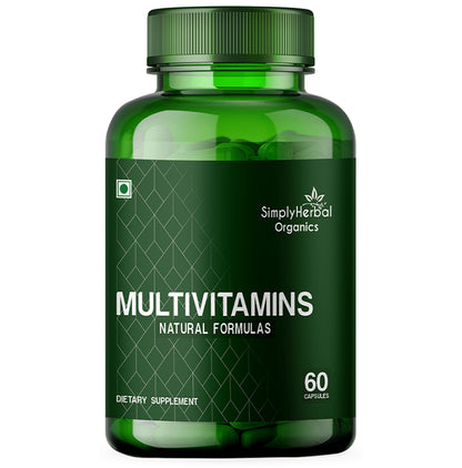 Simply Herbal Organics Multivitamins Capsule - Classic Derma