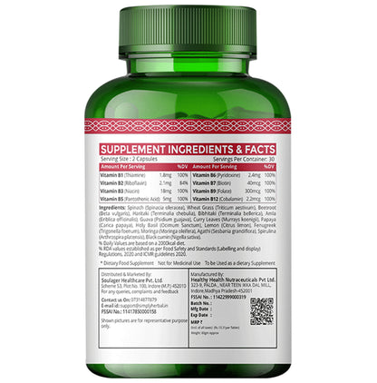 Simply Herbal Plant Based B Complex Capsule