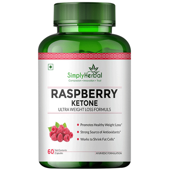 Simply Herbal Raspberry Ketone Capsule - Classic Derma