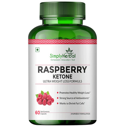 Simply Herbal Raspberry Ketone Capsule - Classic Derma