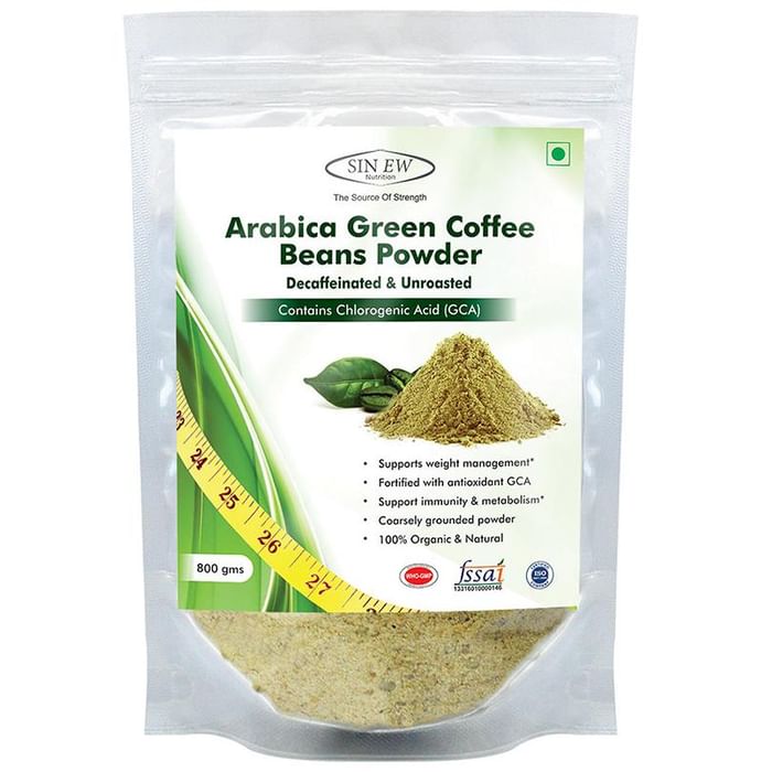 Sinew Nutrition Arabica Green Coffee Beans Powder - Classic Derma