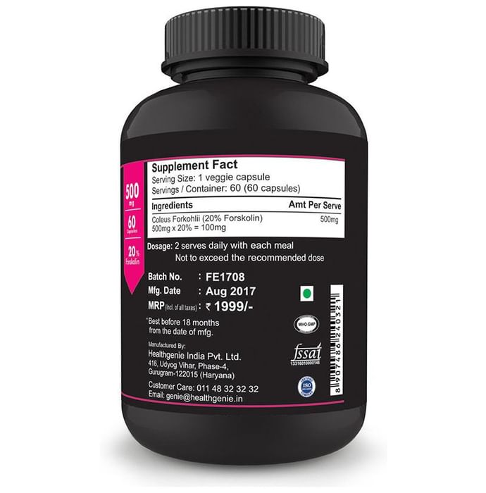 Sinew Nutrition Forskolin Extract Capsule