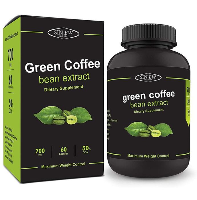 Sinew Nutrition Green Coffee Beans Extract 700mg Capsule - Classic Derma