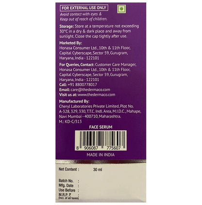 The Derma Co 10% Vitamin C Face Serum with Niacinamide | For Skin Radiance | Brightening Face Care Product