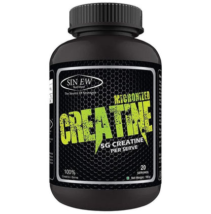 Sinew Nutrition Micronised Creatine Powder Unflavoured - Classic Derma