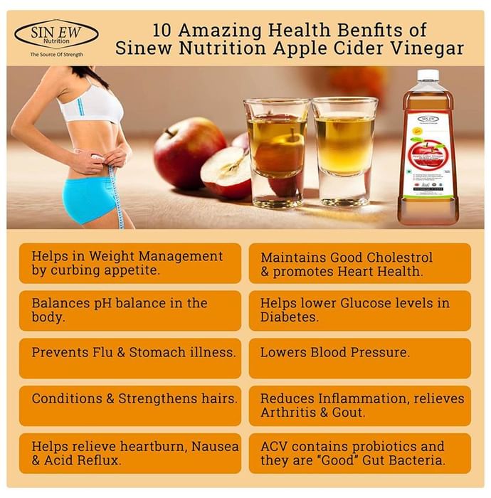 Sinew Nutrition Raw Apple Cider Vinegar