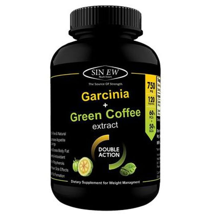 Sinew Nutrition Weight Management Combo 750mg (Garcinia Cambogia and Green Coffee Bean Extract) - Classic Derma