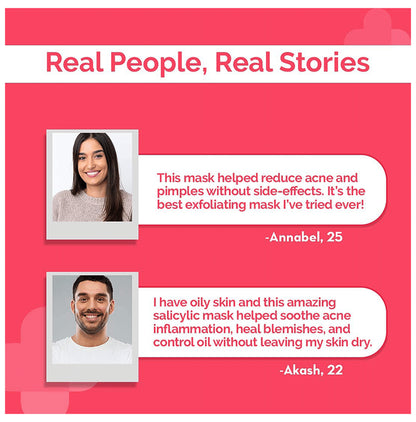 The Derma Co 2% Salicylic Acid Clay Face Mask | For Acne & Blemish Prone Skin