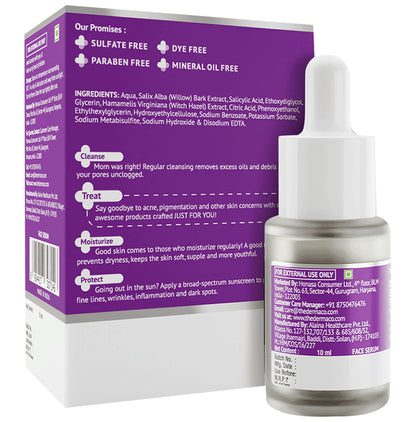 The Derma Co 2% Salicylic Acid Face Serum | For Active Acne