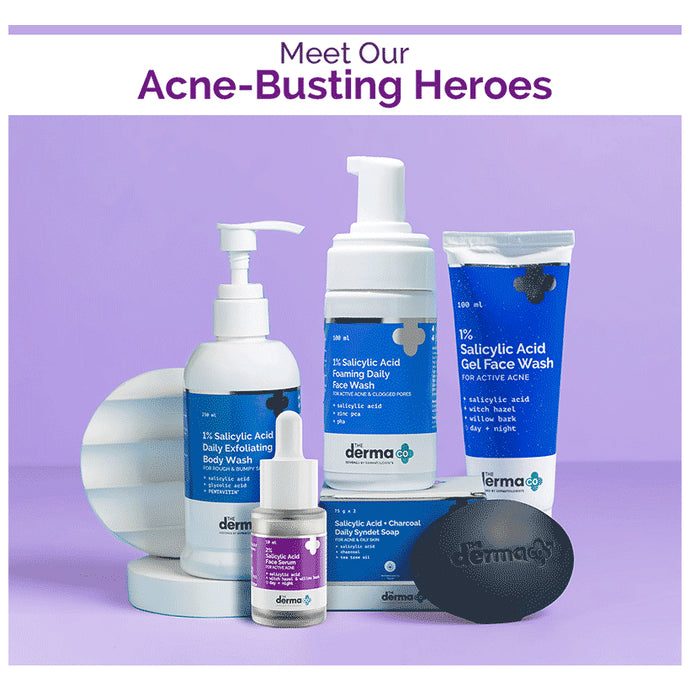 The Derma Co 2% Salicylic Acid Face Serum | For Active Acne