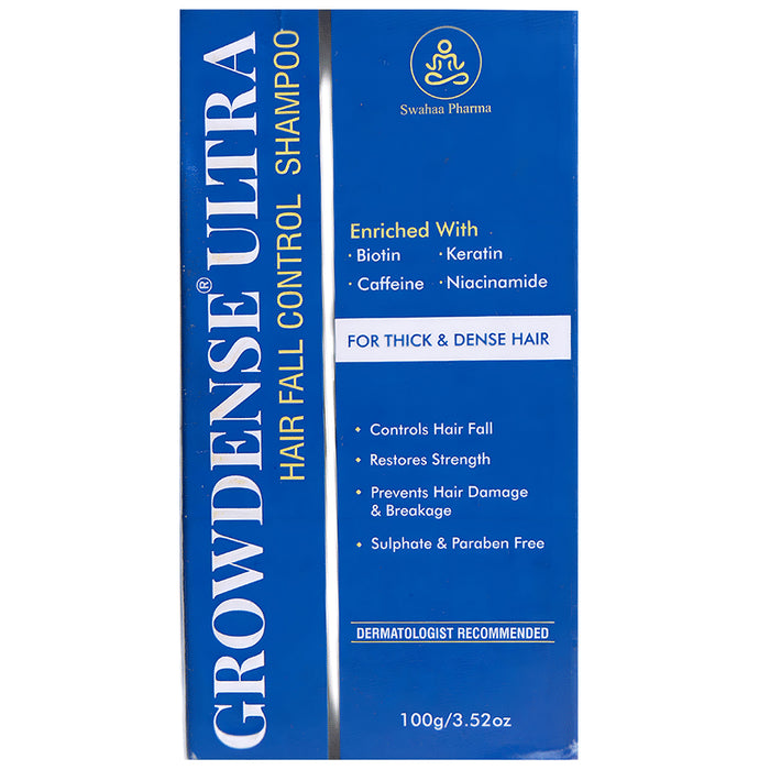 Growdense Ultra Hairfall Control Shampoo - Classic Derma