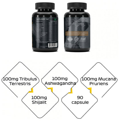 Vitaminhaat Testoxe Testosterone Booster 750mg Capsule