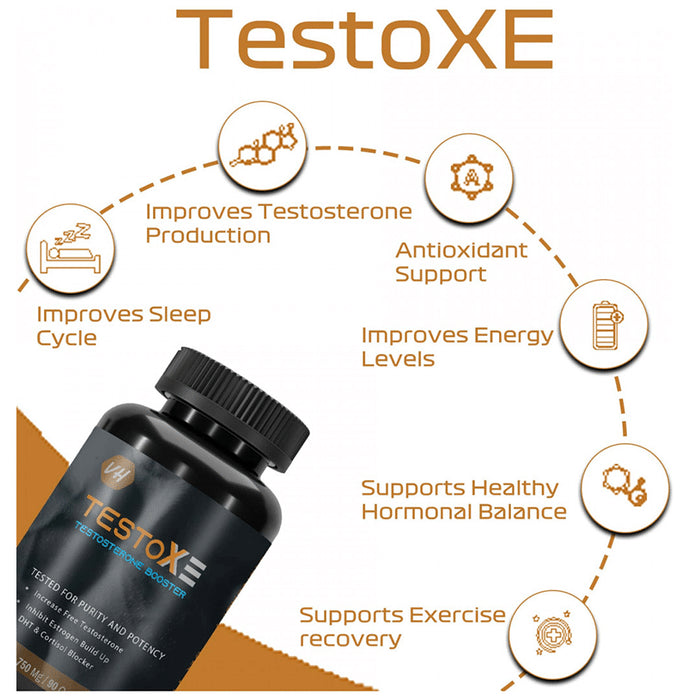 Vitaminhaat Testoxe Testosterone Booster 750mg Capsule