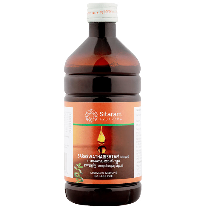 Sitaram Ayurveda Saraswatharishtam(With Gold) - Classic Derma
