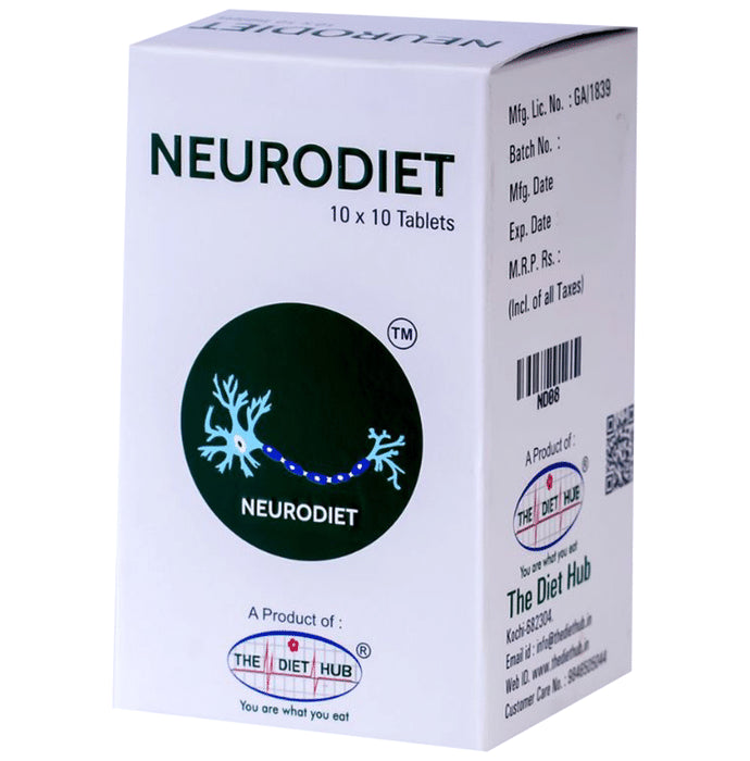 The Diet Hub Neurodiet Tablet - Classic Derma