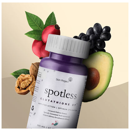 Skin Project Spotless Glutathione XT 500mg Vegan Capsule