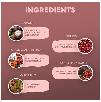 Skin Project Thermogenic Collagen Powder Sachet Kokam Cherry