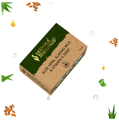 Skinska Naturals Soap Aloe Vera, Almond Milk & Vitamin-E