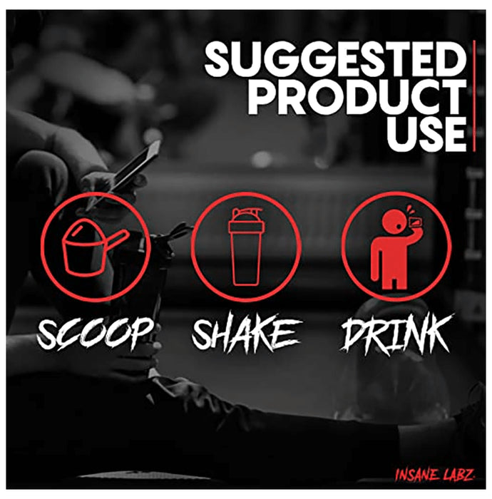 Insane Labz Psychotic Infused Pre-Workout Power House Powder Hawaiian Orange